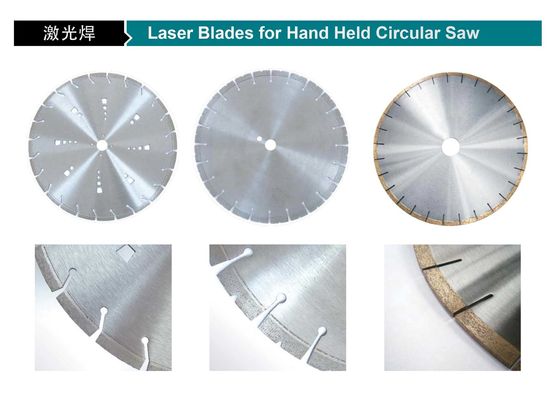 base de acero de Diamond Saw Blade Wave Turbo de la soldadura de laser de 105m m los 4in
