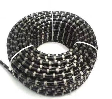 mármol del corte de 10.5m m 11.5m m Diamond Wire Saw Cutting For