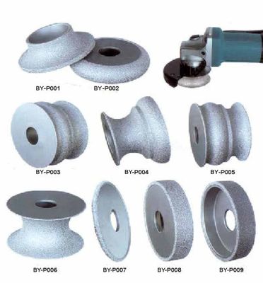 el vacío los 4cm grueso de 74m m soldó la amoladora eléctrica Carving Wheel de Diamond Blade