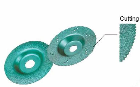 150M M a 180M M limpian a Diamond Blade Diamond Grinding Wheel con la aspiradora soldado