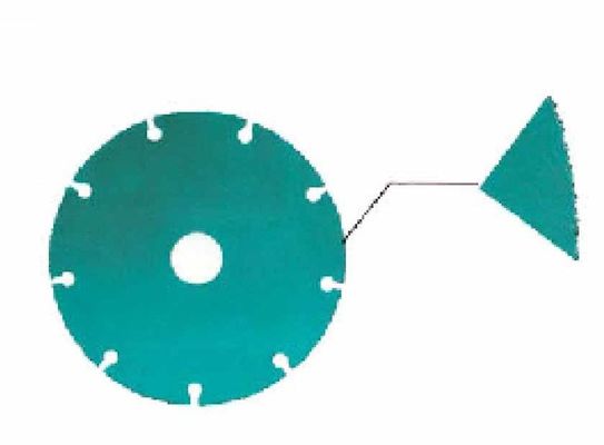 el vacío de 115m m soldó a Diamond Disc Concrete Cutting Wheel para cortar la madera con los clavos